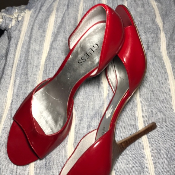Guess Shoes - Red guess Heels!